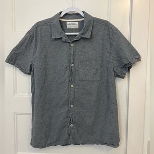REI Cooperative Mens Dark Grey Button Down